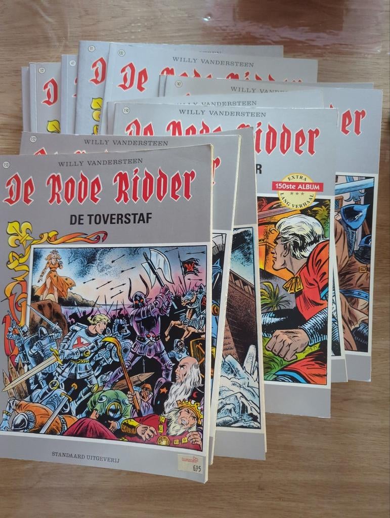 De Rode Ridder serie, Meerdere comics, Ophalen of Verzenden, Zo goed als nieuw, Europa