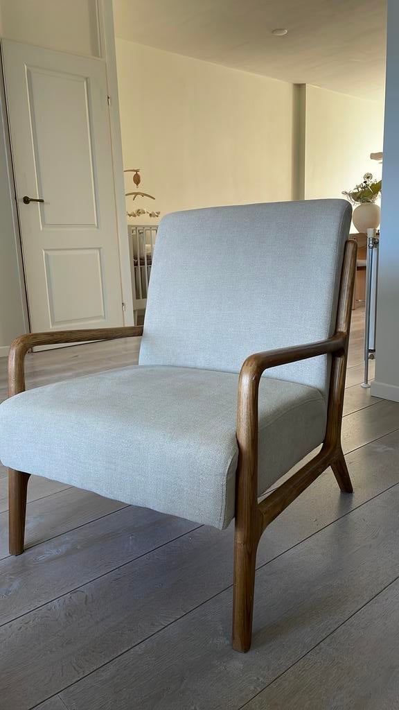 Zara fauteuil te koop, Ophalen, Zo goed als nieuw, 75 tot 100 cm, 50 tot 75 cm