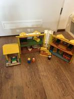 Vintage Fisher price play family huis, Ophalen of Verzenden, Gebruikt, Speelset