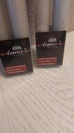 Anna kaarsen 2 stuks in de doos nieuw, Ophalen of Verzenden, Nieuw, Overige materialen, Minder dan 25 cm