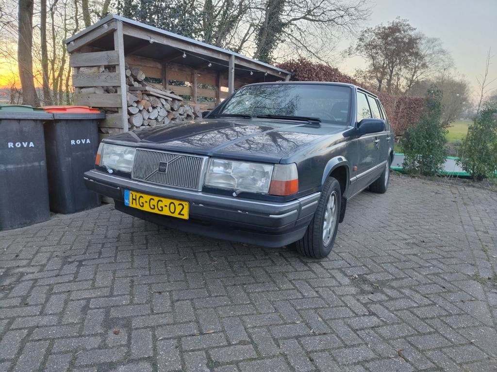 Volvo 960 3L 6cil, Automaat, Achterwielaandrijving, Zwart, Blauw
