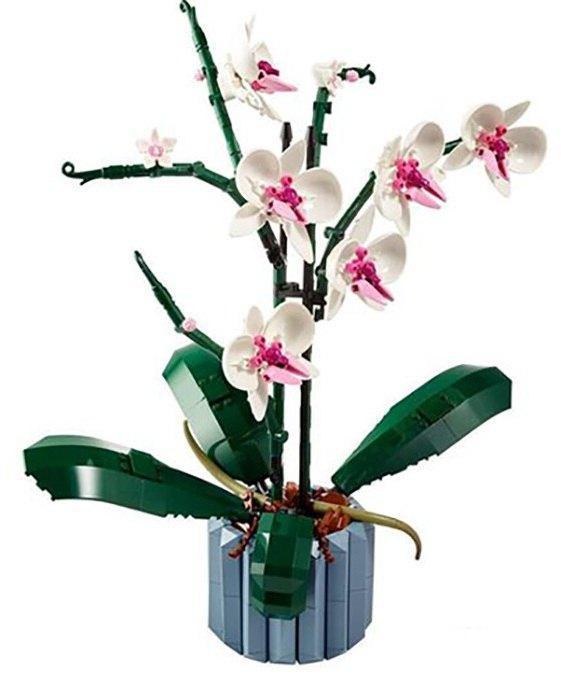 Lego Orchidee/Cymbidium, Kinderen en Baby's, Speelgoed | Duplo en Lego, Zo goed als nieuw, Lego, Complete set, Ophalen of Verzenden