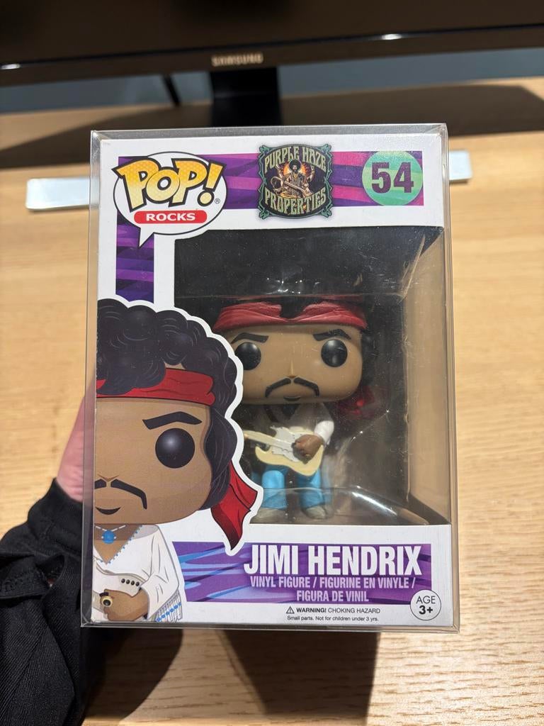 Funko Pop! Rocks: Jimi Hendrix #54, Verzamelen, Poppetjes en Figuurtjes, Ophalen of Verzenden, Nieuw