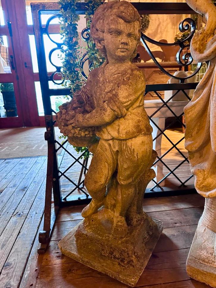 Tuin ornamenten voor een landelijke (engelse stijl), Tuin en Terras, Tuinbeelden, Gebruikt, Overige typen, Steen, Ophalen