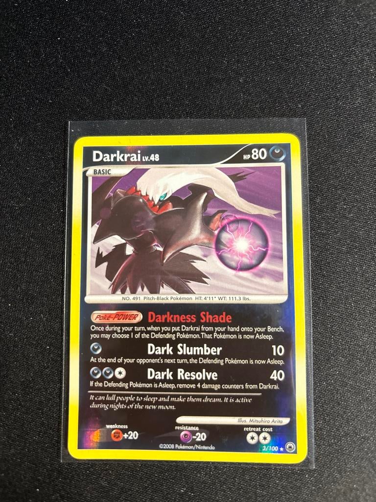 Darkrai Lv.48 Reverse Holo | NM | Majestic Dawn, Ophalen of Verzenden, Gebruikt, Losse kaart