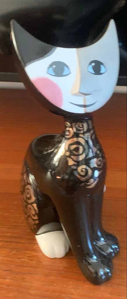 Rosina Wachtmeister Kat beeldje Goebel, Verzamelen, Beelden en Beeldjes, Ophalen of Verzenden, Zo goed als nieuw, Dier