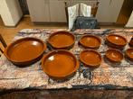 Terracotta/Keramiek schalen, Ophalen, Porselein of Keramiek, Schaal, Rond