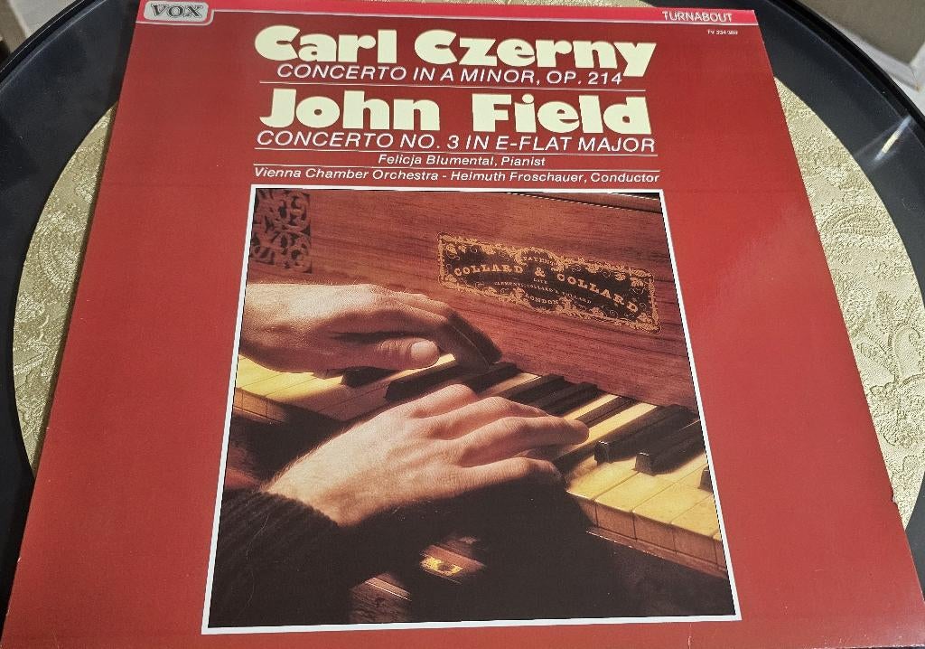 Carl Czerny / John Field – Piano Concertos, Ophalen of Verzenden, Romantiek, Gebruikt, Orkest of Ballet