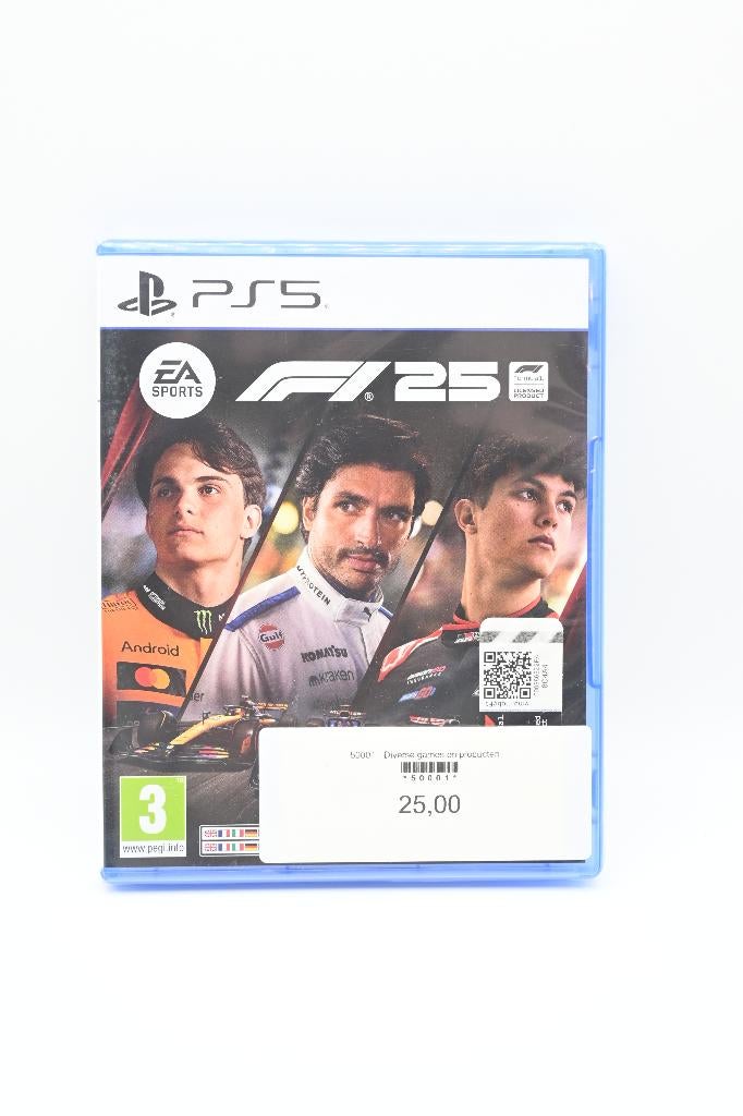 FI 25 / Formule 1 2025, Spelcomputers en Games, Games | Sony PlayStation 5, Zo goed als nieuw, Ophalen of Verzenden