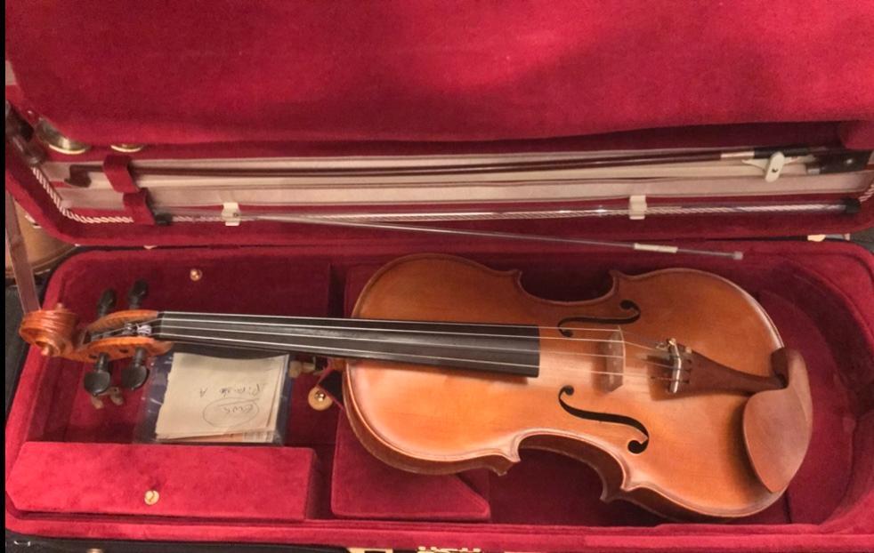alto violin 1930 40.5cm with  (label Ansaldo Poggi), Muziek en Instrumenten, Strijkinstrumenten | Violen en Altviolen, Altviool