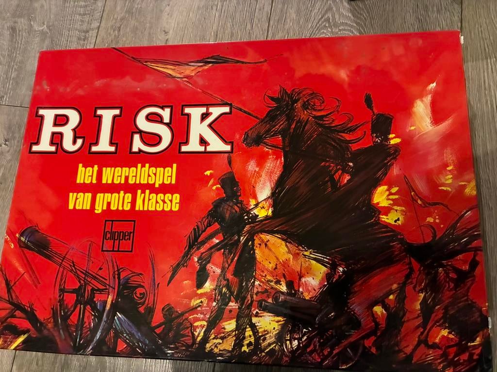 Risk Clipper (grote doos), Hobby en Vrije tijd, Gezelschapsspellen | Bordspellen, Ophalen of Verzenden, Gebruikt
