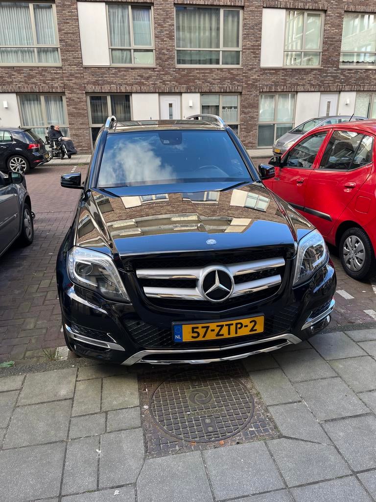 Mercedes-Benz GLK 200CDI Blue Eff.105kw Aut7  2013 Zwart, Auto's, Automaat, Achterwielaandrijving, Zwart, Origineel Nederlands