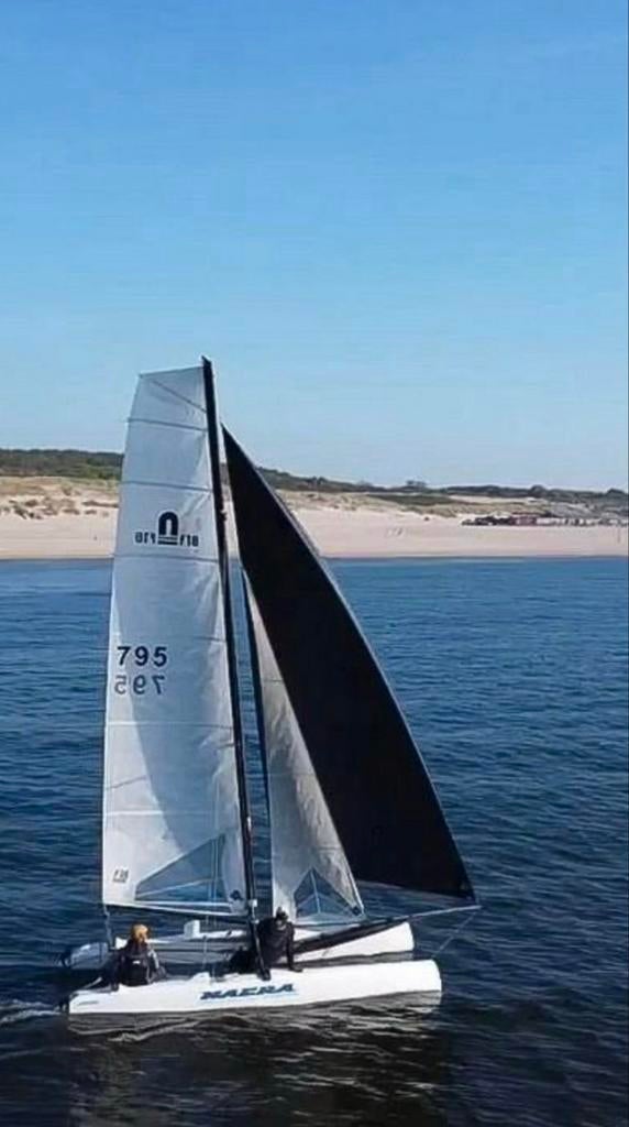 Nacra Formule 18 catamaran in goede staat, Watersport en Boten, Ophalen, Gebruikt, Overige brandstoffen
