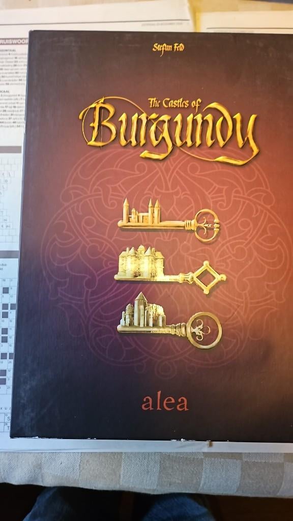 bordspel van Alea Castles of Burgundy strategiespel, Hobby en Vrije tijd, Gezelschapsspellen | Bordspellen, Vijf spelers of meer