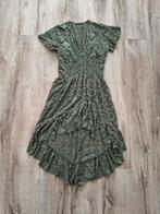 Prachtige groene kanten jurk met decollete, maat S. Waterval, Onb, Ophalen of Verzenden, Onb, Maat 36 (S)