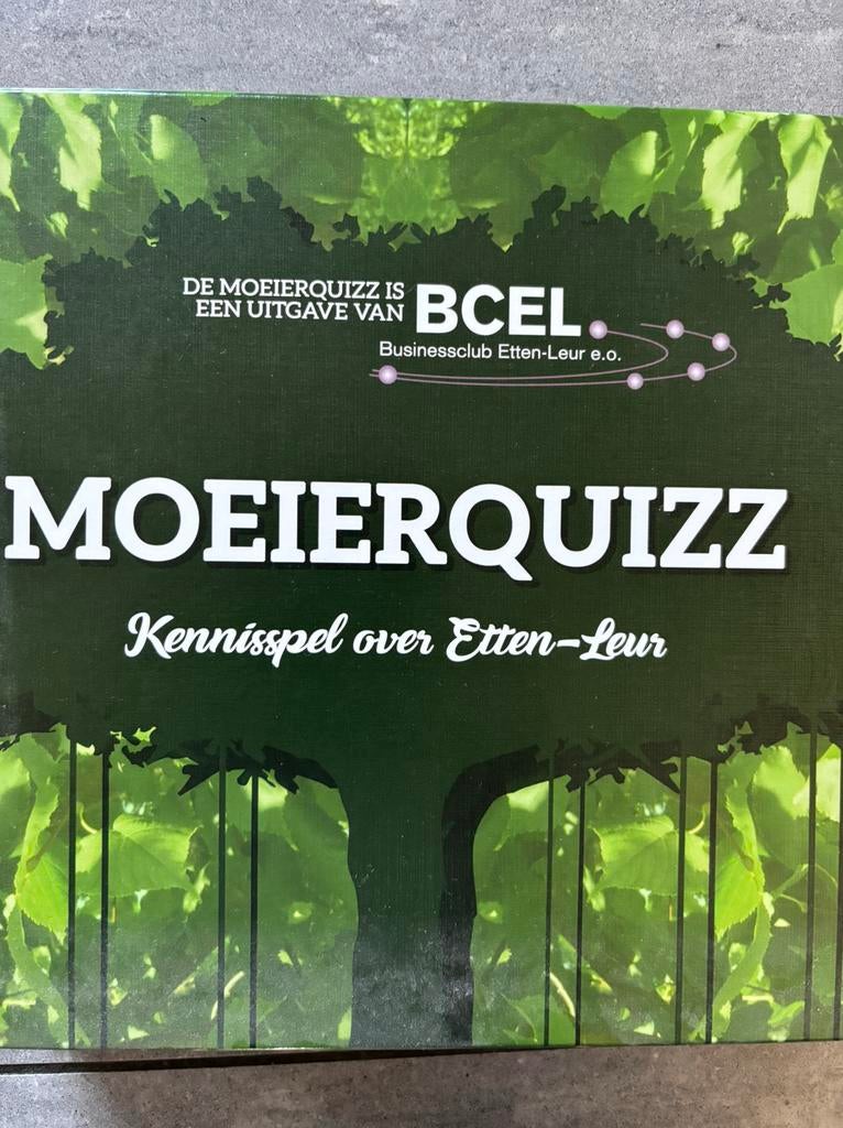 Moeierquizz etten leur, Ophalen of Verzenden, Nieuw