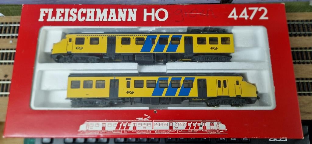fleischmann 4472 NS Plan V Digitaal DDC adres 03, Gebruikt, Gelijkstroom, Fleischmann, Wagon