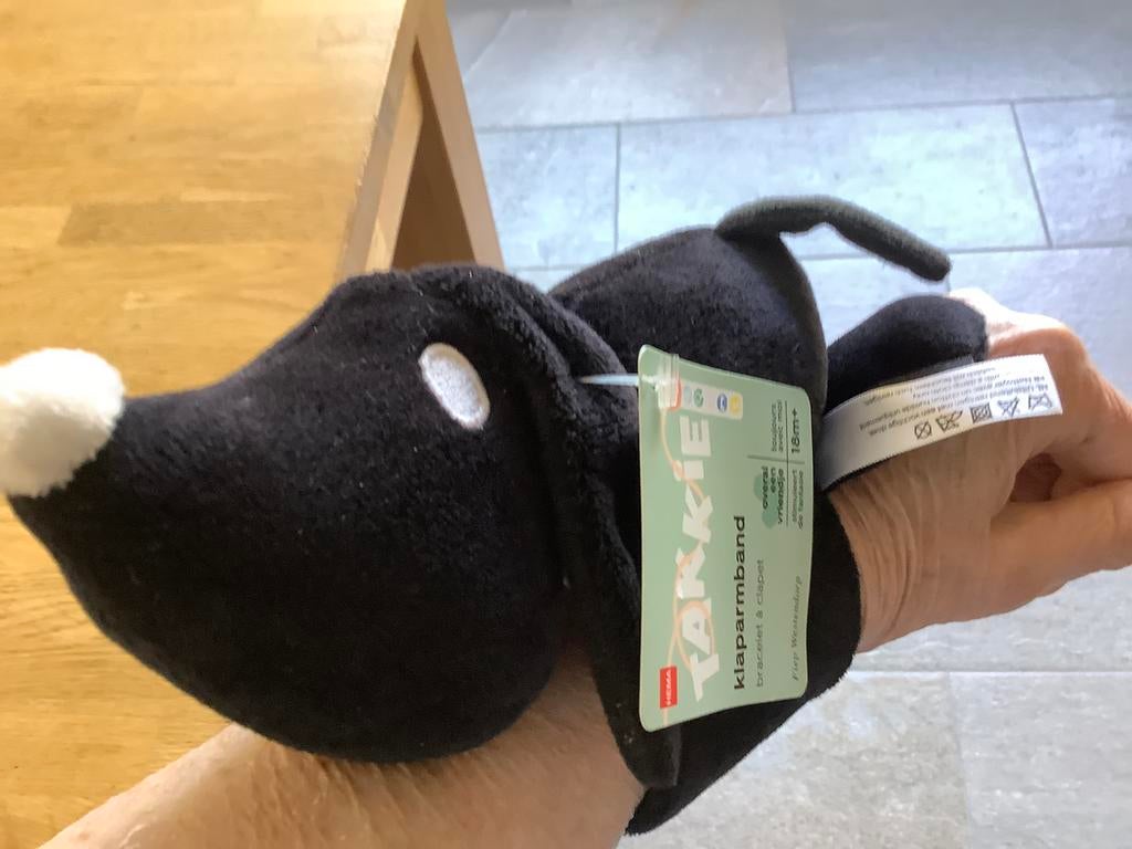 Takkie armband NIEUW, Kinderen en Baby's, Speelgoed | Knuffels en Pluche, Ophalen of Verzenden, Nieuw, Hond