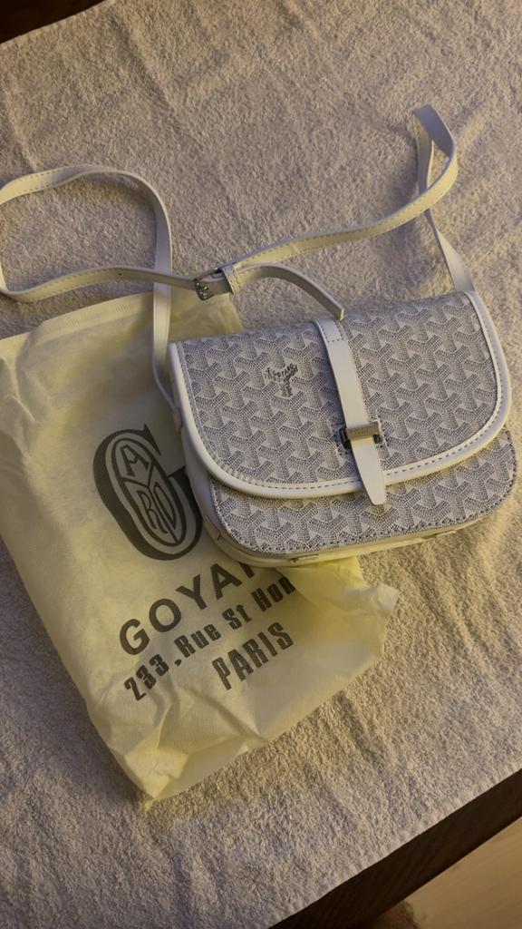 Goyard tasje wit schoudertasje, Overige merken, Wit, Nieuw, Ophalen of Verzenden