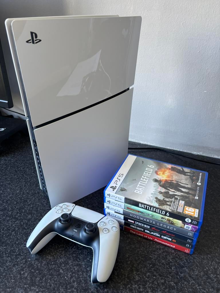 Playstation 5 - disc editie - met spellen, Ophalen, Zo goed als nieuw