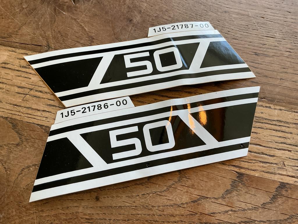 Yamaha “kenny Roberts” originele set Stickers, Verzenden, Nieuw, Overige typen, Yamaha