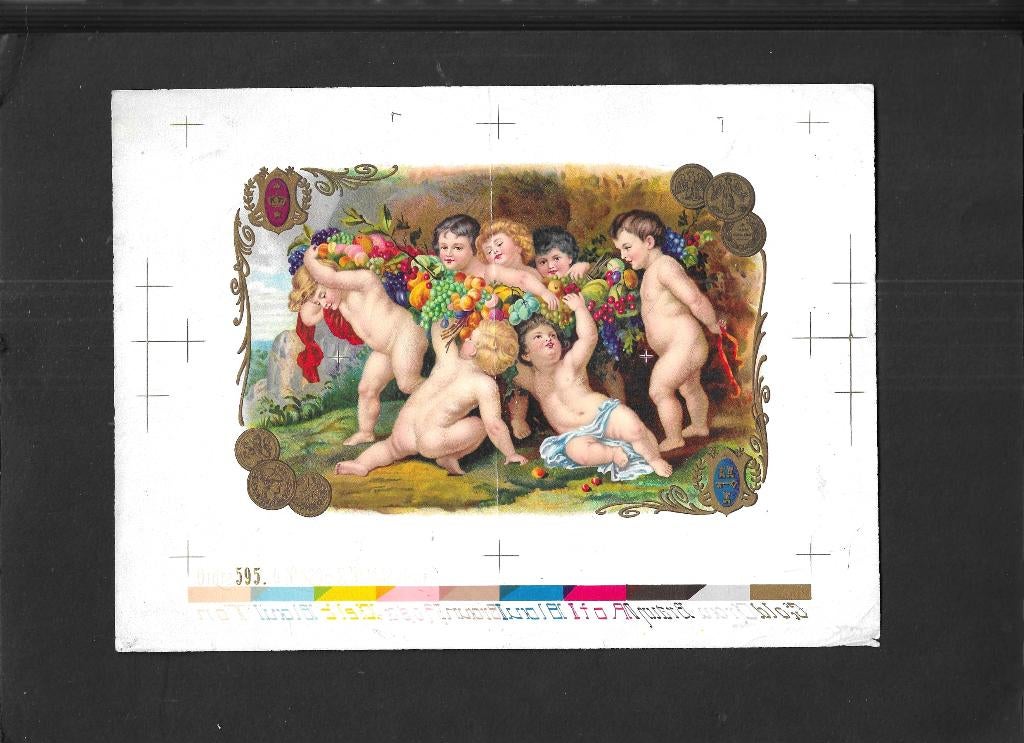 Etiket scan V4782, Ophalen of Verzenden, Gebruikt, Sigarenbandjes