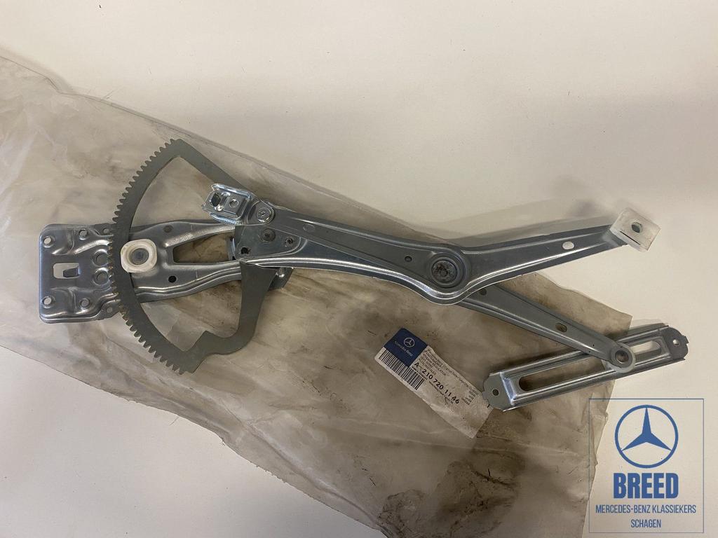 NOS raammechaniek linksvoor voor Mercedes-Benz W210 E-Klasse, -, Nieuw, Ophalen of Verzenden, -