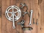 Lot Campagnolo Nuovo Record onderdelen., Fietsen en Brommers, Fietsonderdelen, Ophalen of Verzenden, Gebruikt, Racefiets, Crankstel of Pedalen