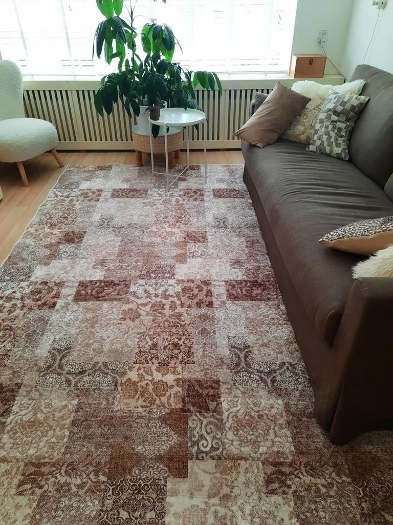 Patchwork kleed, Ophalen, Zo goed als nieuw, Rechthoekig, 200 cm of meer