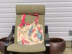 Handgemaakte Tas met Bloemenprint, Ophalen of Verzenden, Gebruikt, Overige kleuren, Handtas