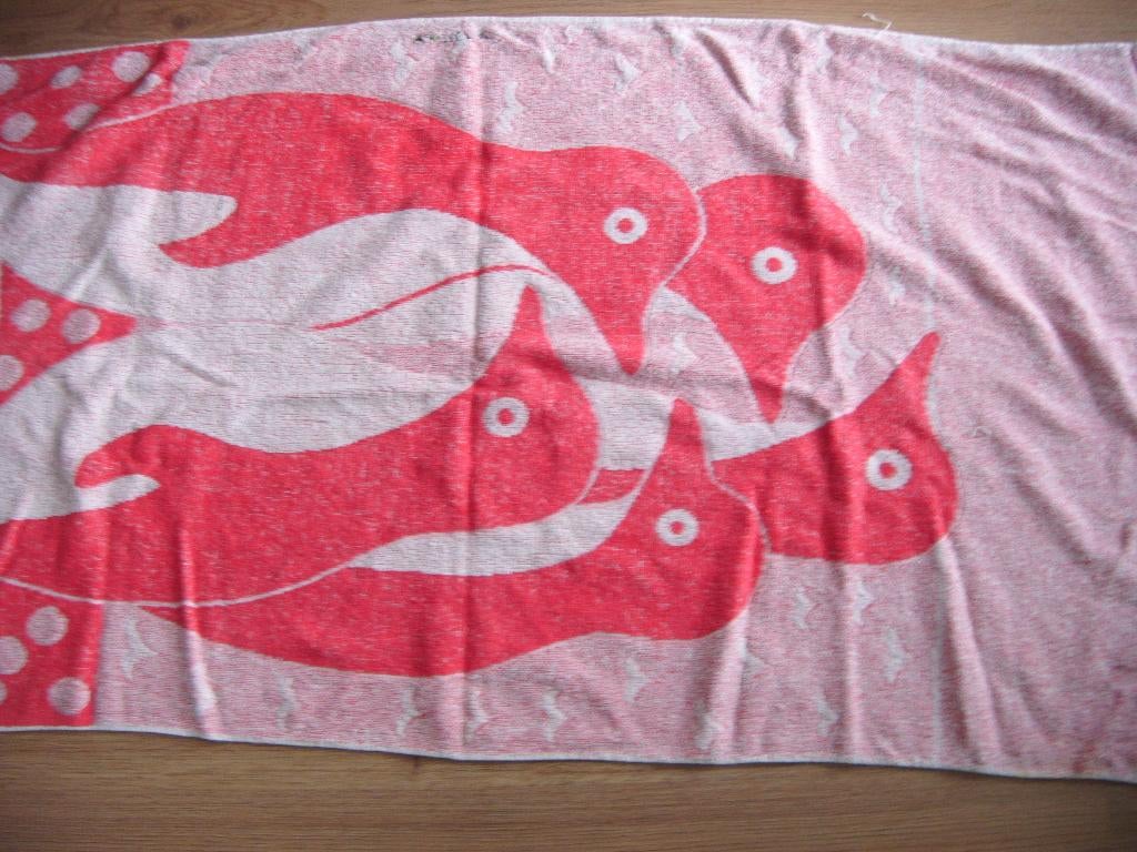Badlaken, Ophalen, Nieuw, Rood, Handdoek