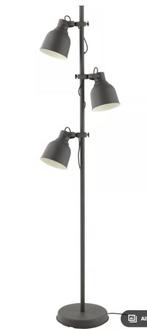 Ikea Hektar lampen (totaal 4) donkergrijs, Ophalen, Zo goed als nieuw, Industrieel