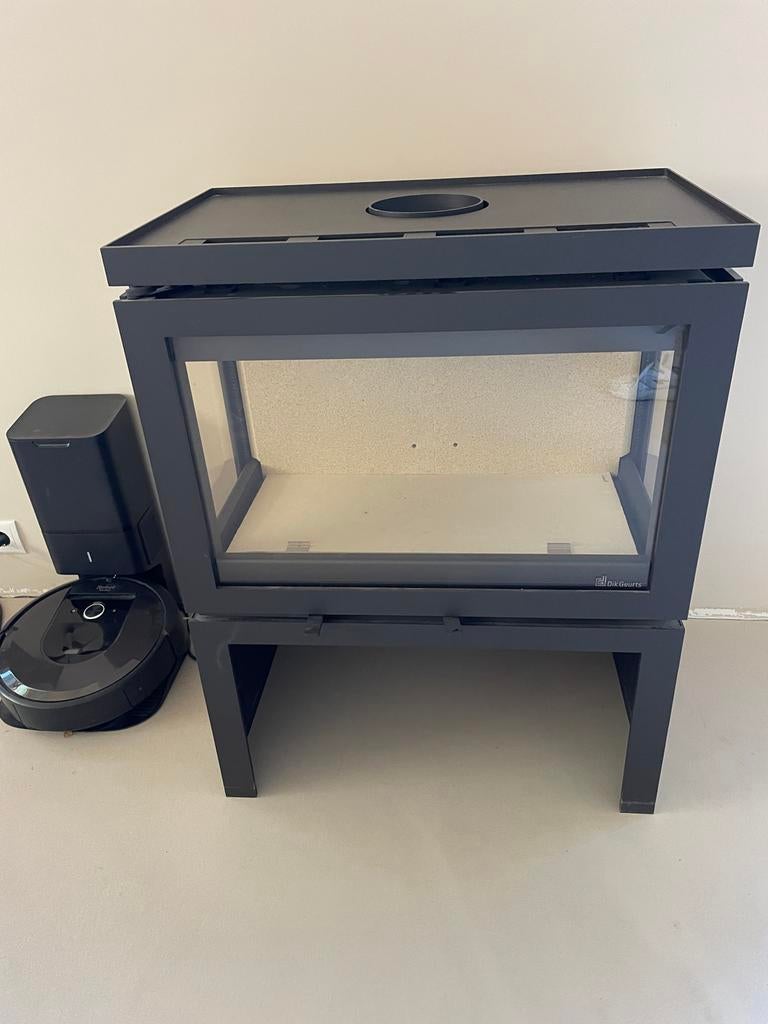 Dik Geurts Vidar Triple Medium Houtkachel, Ophalen, Houtkachel, Zo goed als nieuw, Vrijstaand