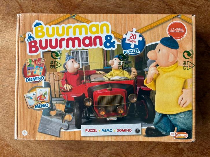 Buurman & Buurman Puzzel, Memo & Domino Spelset, Hobby en Vrije tijd, Denksport en Puzzels, Nieuw, Legpuzzel, Minder dan 500 stukjes