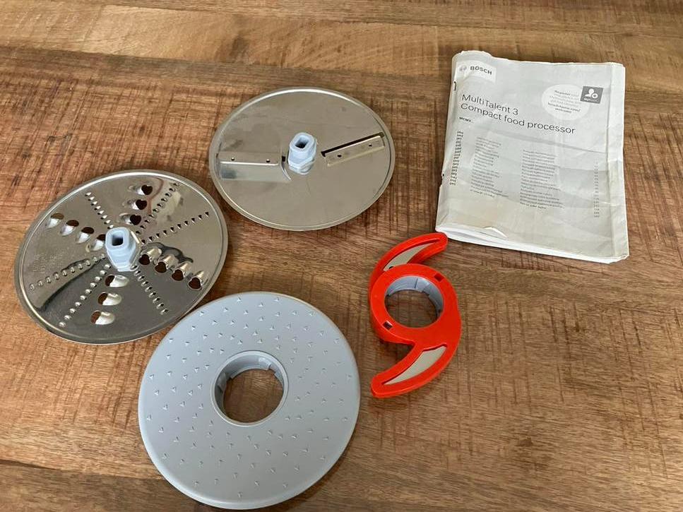 Nieuw messen keukenmachine Bosch, Ophalen of Verzenden, Nieuw, 3 snelheden of meer