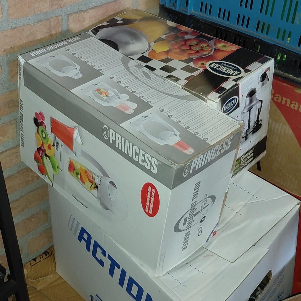 Keuken machine, Ophalen, Nieuw