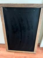 Decoratief groot oud krijtbord, Ophalen of Verzenden, Gebruikt