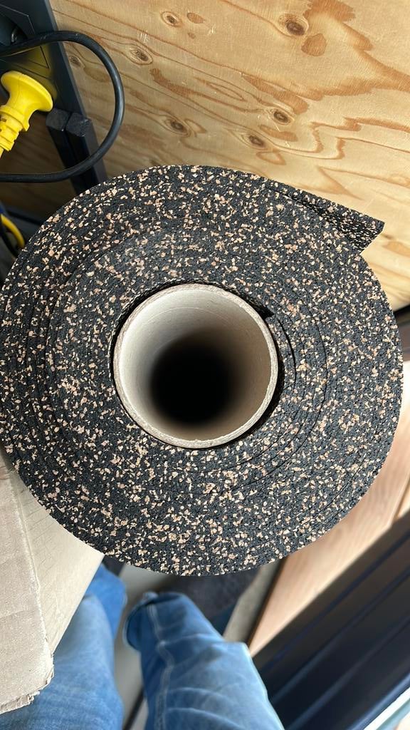 1 rol rubberkurk 5mm (van kurk24) nieuw, Doe-het-zelf en Verbouw, Vloerdelen en Plavuizen, Ophalen, Overige materialen, 30 cm of meer