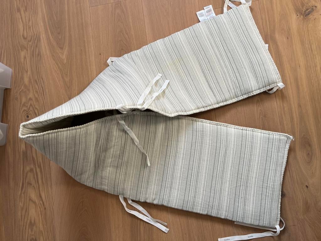 Box bumper en dekentje koeka, Kinderen en Baby's, Ophalen of Verzenden, Zo goed als nieuw