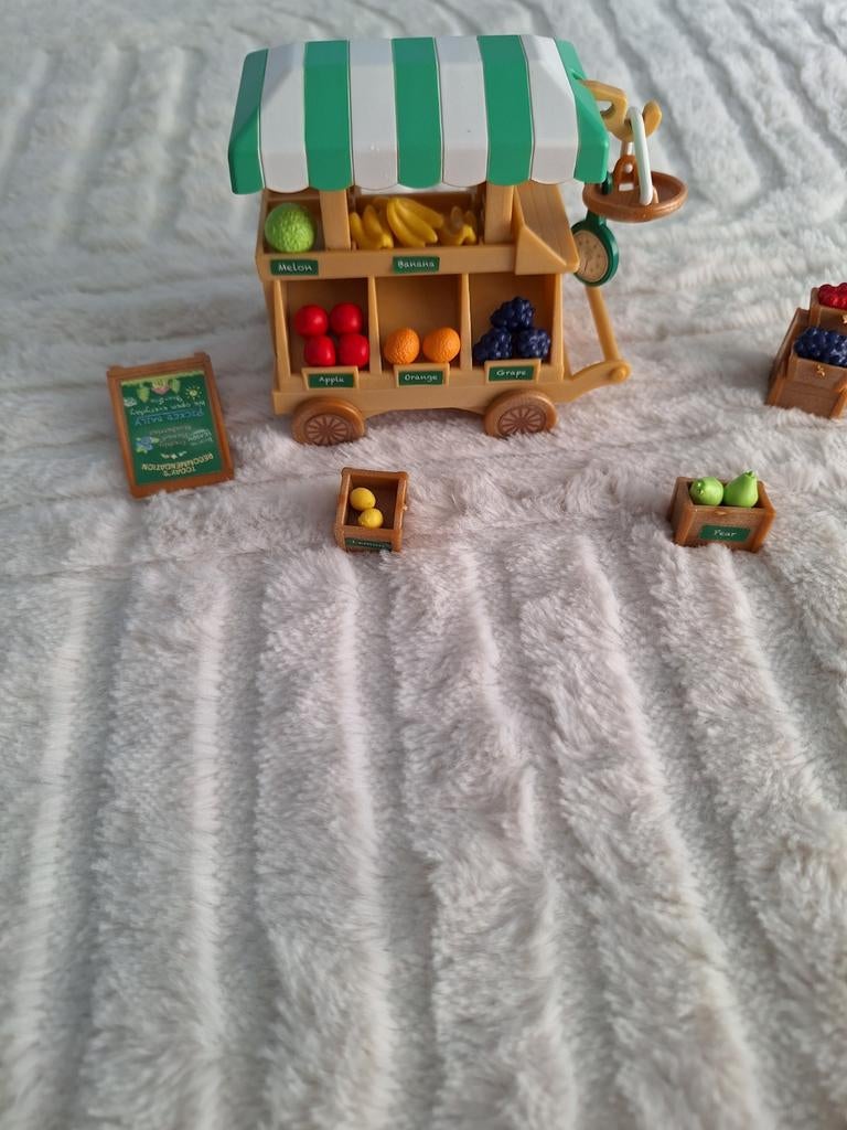 Fruitmarkt sylvanian families, Verzamelen, Ophalen of Verzenden, Zo goed als nieuw