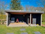 Tuinhuis met veranda, 6x4 meter, incl. elektra, Ophalen, Zo goed als nieuw, 400 cm of meer, 500 cm of meer