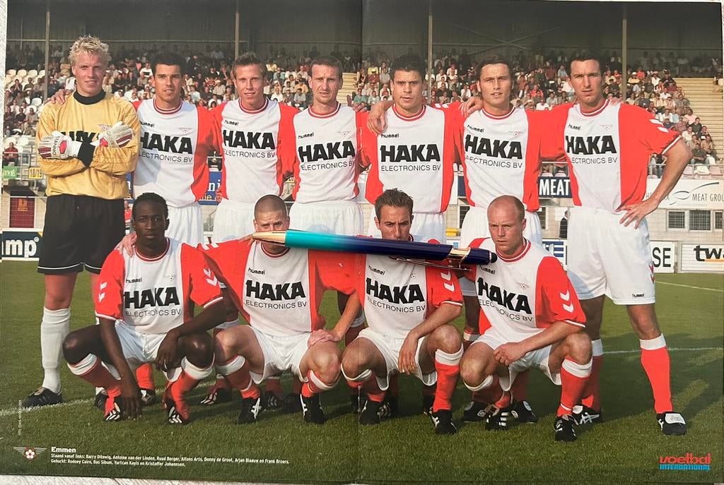 Posters FC Emmen, Ophalen of Verzenden, Zo goed als nieuw, A1 t/m A3, Sport