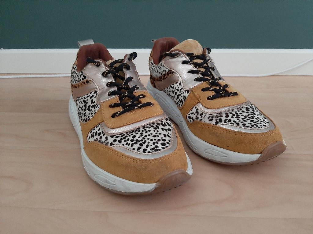 Ann Rocks sneakers met panter print maat 40, Kleding | Dames, Schoenen, Ann Rocks, Overige kleuren, Ophalen of Verzenden, Sneakers of Gympen