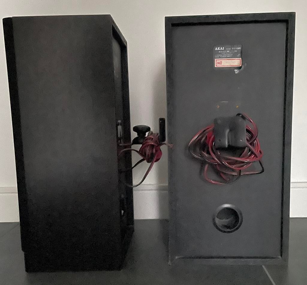 Te koop Akai Versterker Boxen Platenspeler als nieuw ., Overige merken, Ophalen of Verzenden, Zo goed als nieuw, Minder dan 60 watt