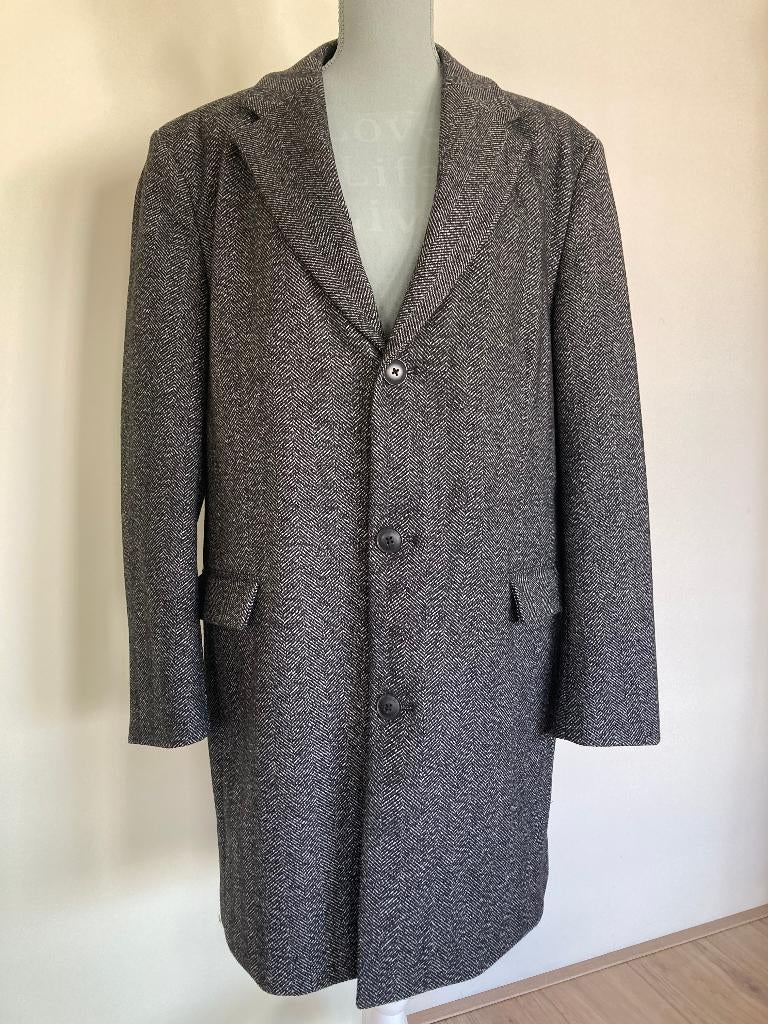 Gewatteerde trenchcoat/winterjas, Ophalen of Verzenden, Gedragen, Maat 52/54 (L), Overige kleuren