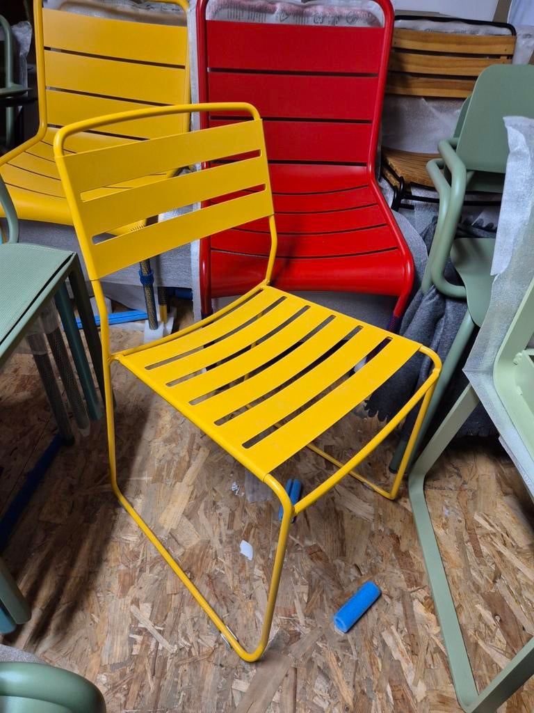 Fermob Surprising stoel miel/honey demo 1x, Tuin en Terras, Ophalen of Verzenden