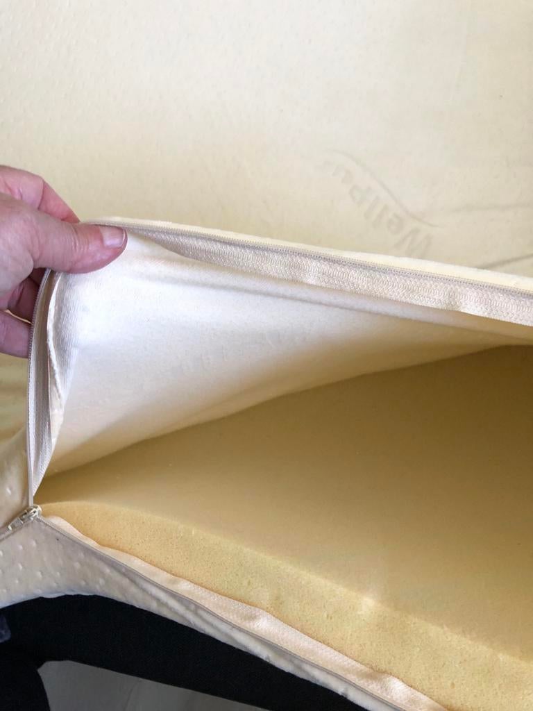 Zgan Wellpur Topper - Zo goed als nieuw, Huis en Inrichting, 90 cm, Eenpersoons, Ophalen of Verzenden, Zo goed als nieuw