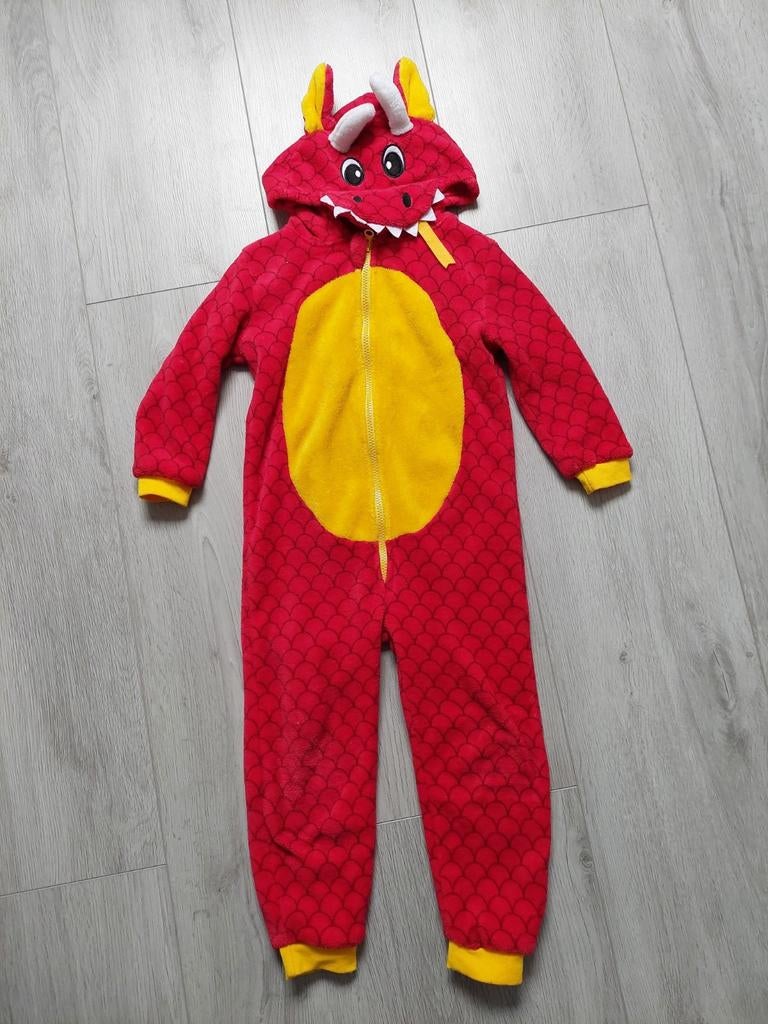 Onesie maat 98/104 jongen pak draak, Ophalen of Verzenden, Zo goed als nieuw, Jongen, Overige typen
