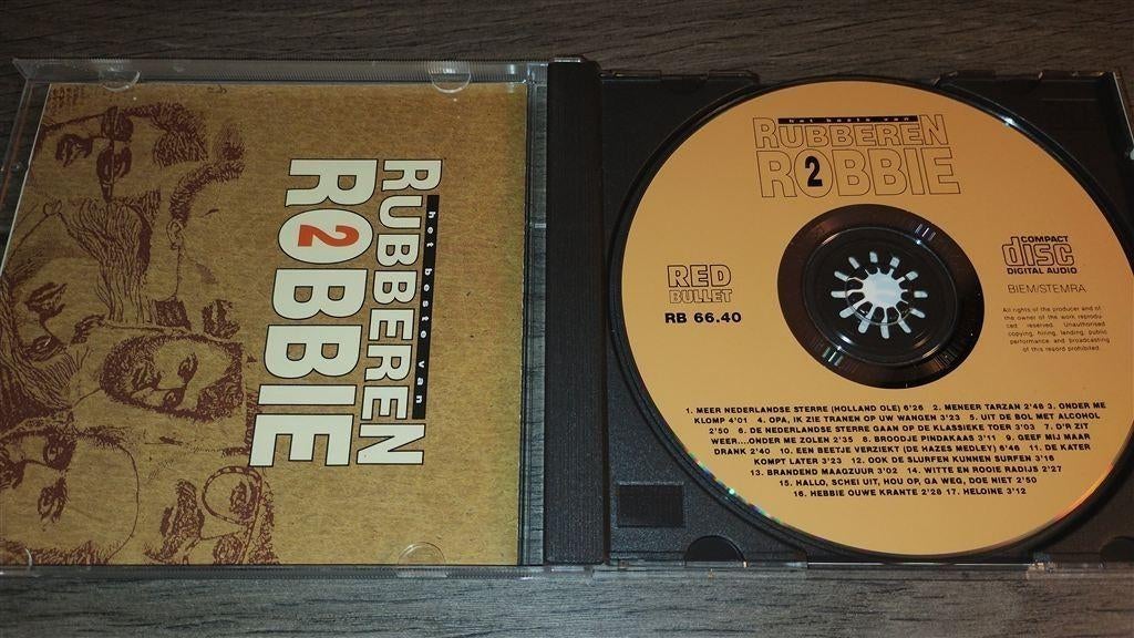 Rubberen Robbie - Het Beste Van Vol.2, Cd's en Dvd's, Cd's | Humor en Cabaret, Ophalen of Verzenden, Zo goed als nieuw
