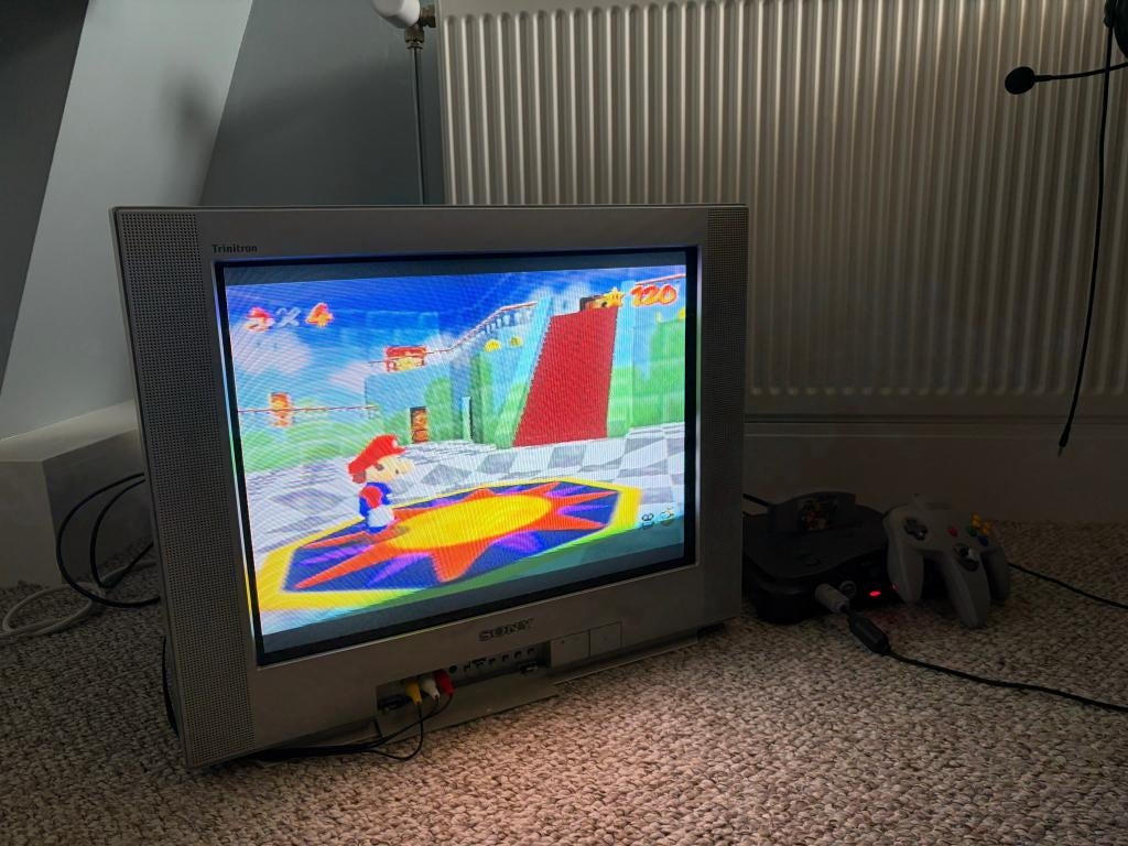 Sony Trinitron 50Hz KV-21FX30B, Ophalen, Gebruikt, 40 tot 60 cm, Sony